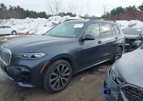 2019 BMW X7 xDrive50I z USA, uszkodzony, nr VIN 5UXCX4C57KLS36121